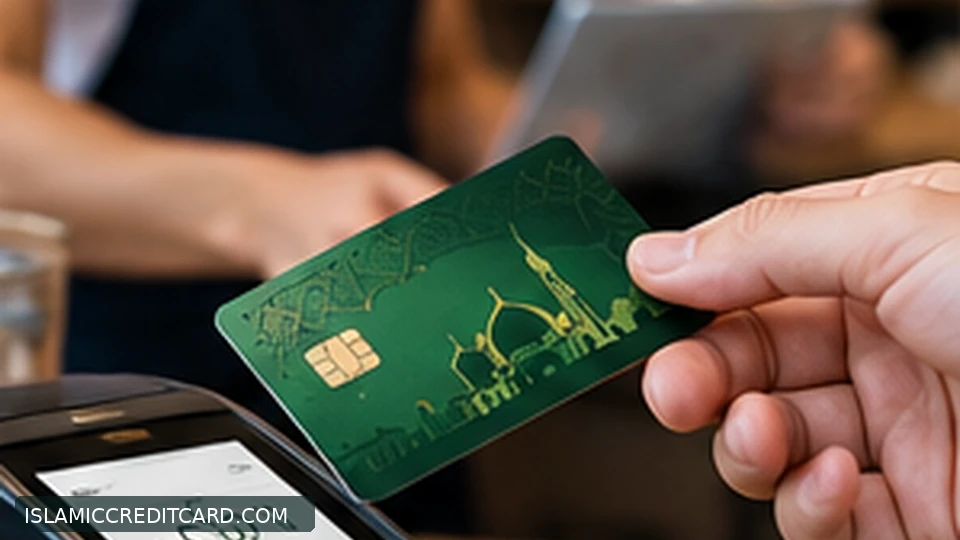Credit card statement with growing balance bars and a calculator on a desk