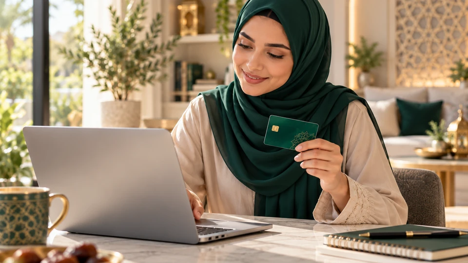 بطاقة مصرفية وعملات يورو قرب محطة ترام في مدينة لوكسمبورغ